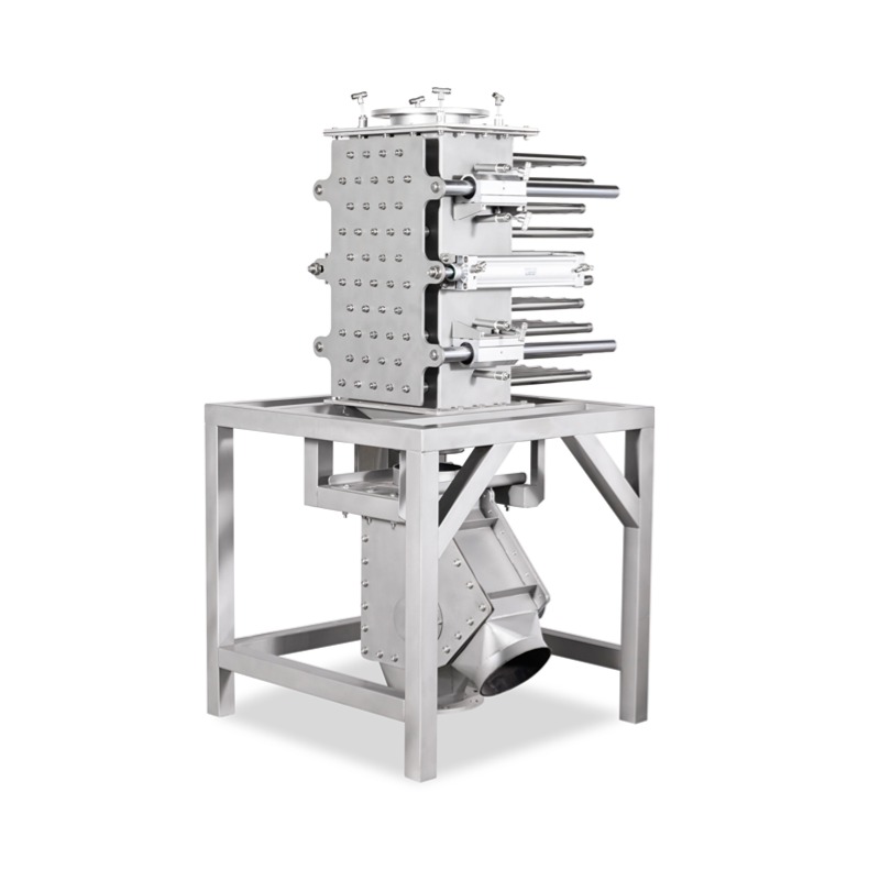 Ingesloten type magnetische scheiding